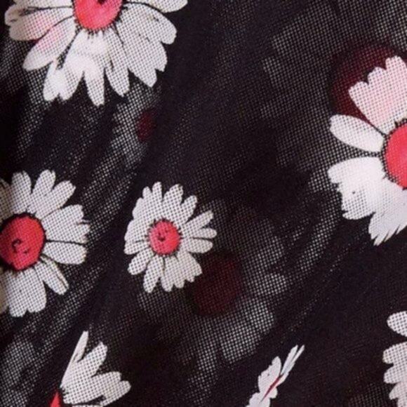 Molly Goddard mesh daisy shirts Black US 10 - Picture 3 of 8